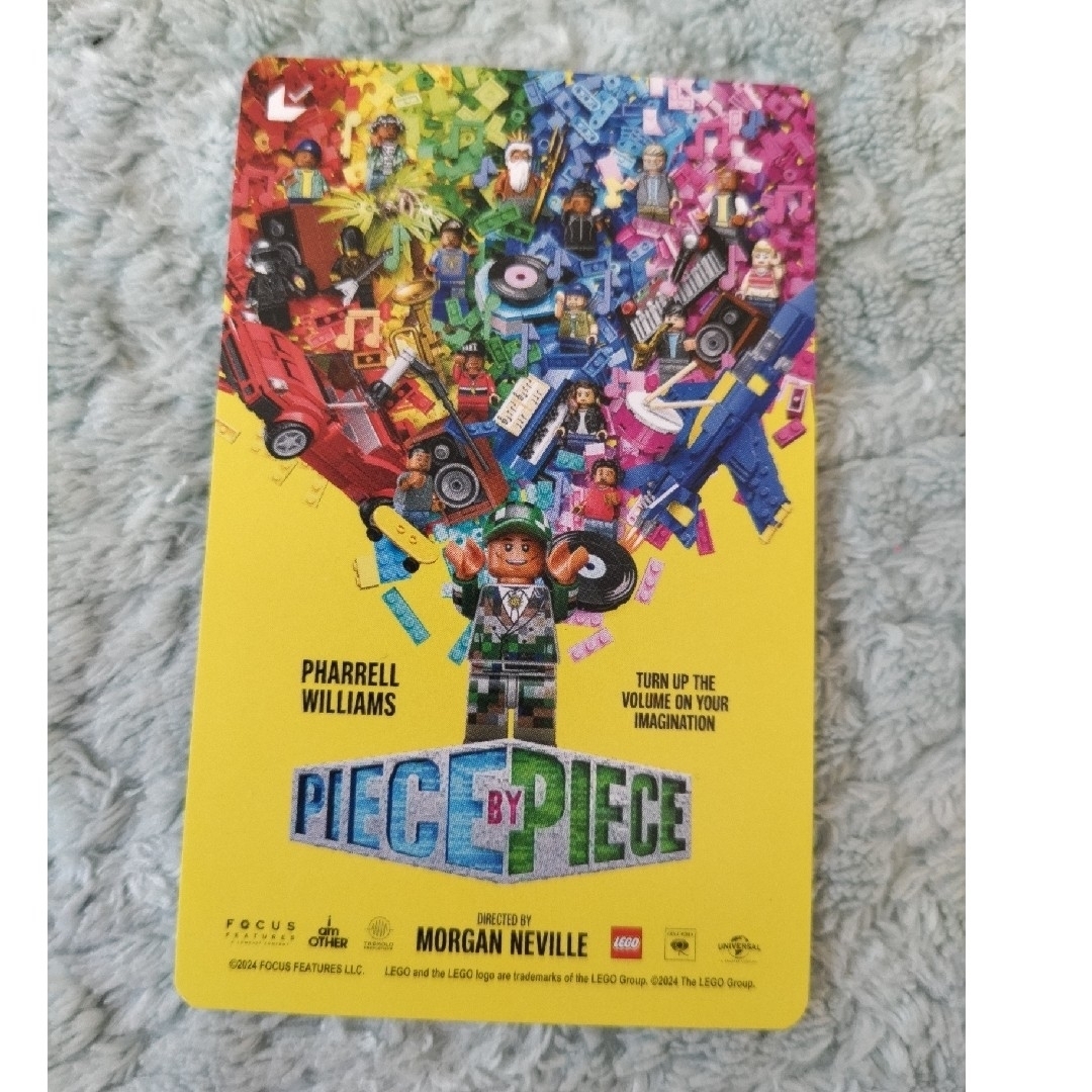 新品 映画 ファレル・ウィリアムス ピースバイピース レゴ ムビチケ 一般 1枚 チケットの映画(その他)の商品写真