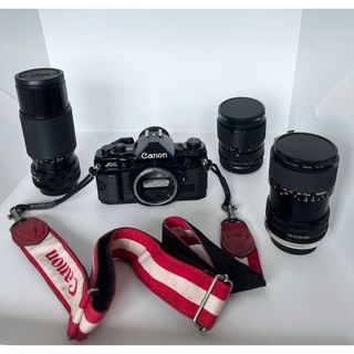 Canon - 【希少・動作品】Canon A-1 フィルムカメラ + レンズ3 Canon - 【希少・動作品】Canon A-1 フィルムカメラ + レンズ3