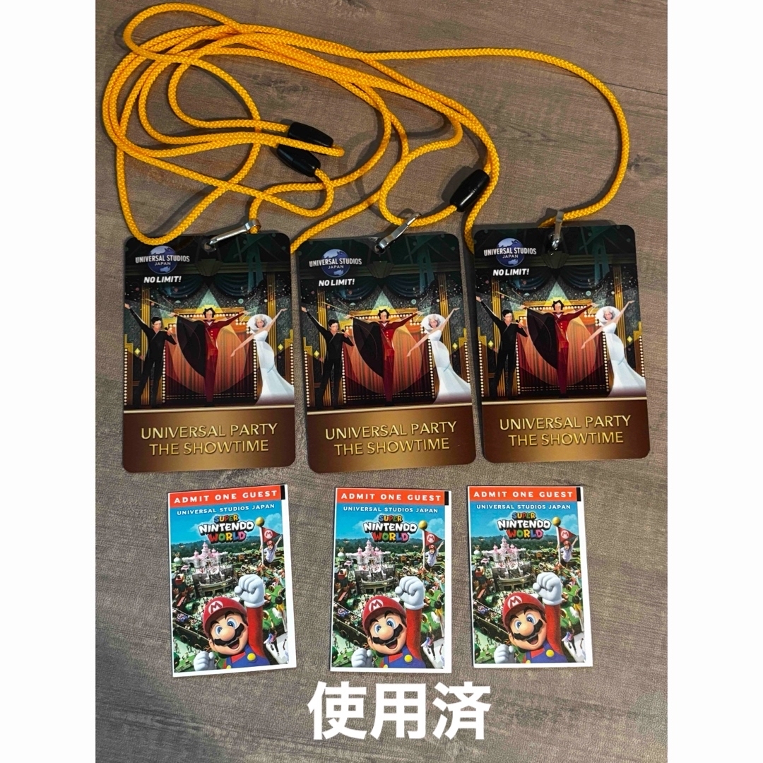 使用済 ユニバーサルスタジオジャパン チケット チケットのチケット その他(その他)の商品写真