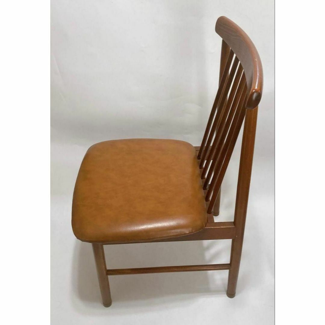 松田家具 マツダ ダイニングチェア 2脚セット 昭和レトロ 椅子の 松田家具 マツダ ダイニングチェア 2脚セット 昭和レトロ 椅子の