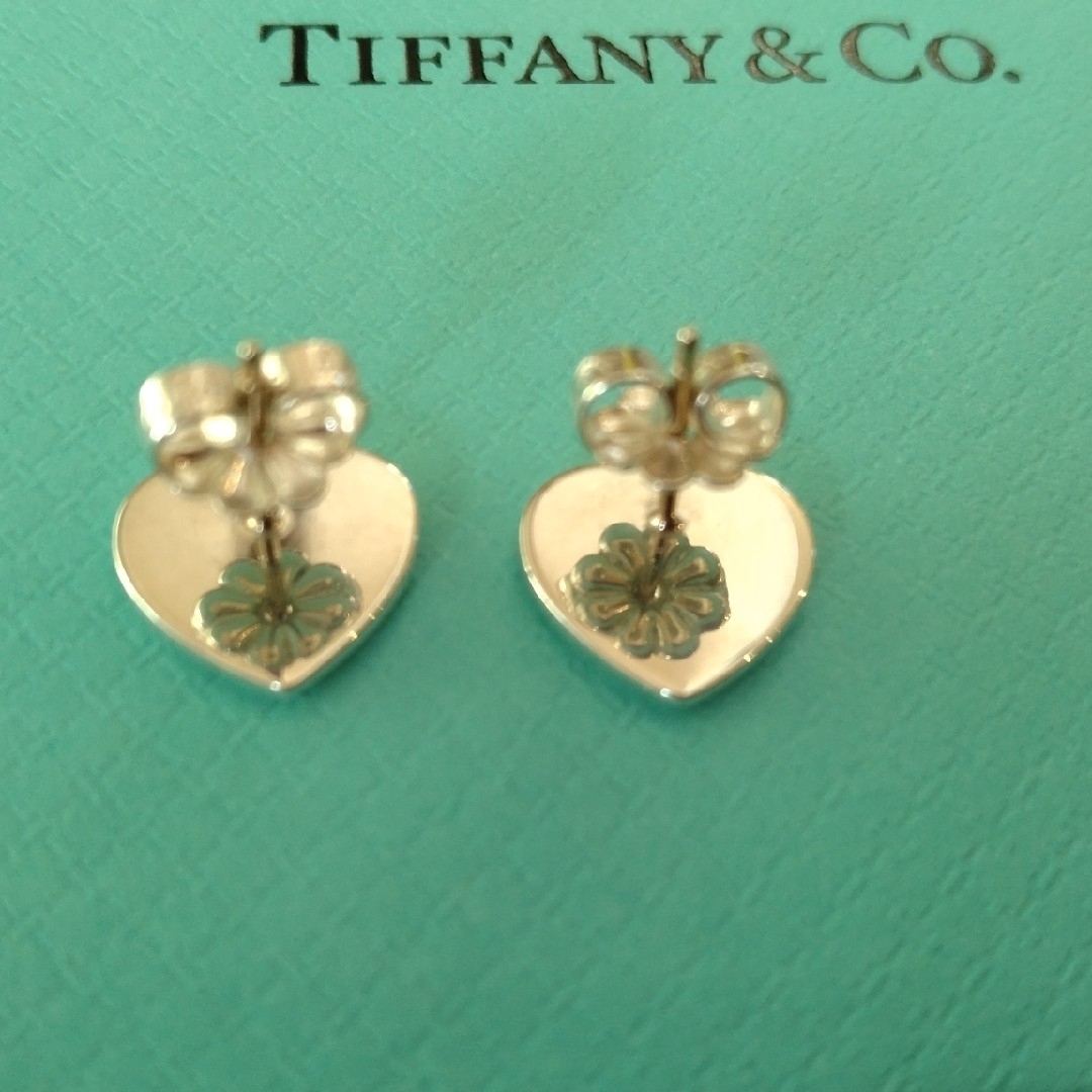 Tiffany & Co. - ラブティファニーブルーハート/シルバーピアス Tiffany & Co. - ラブティファニーブルーハート/シルバーピアス