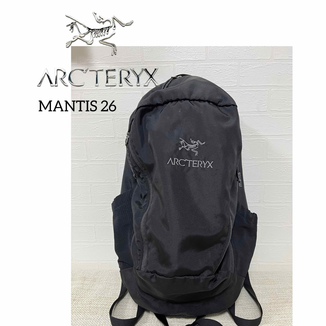 ARC'TERYX - アークテリクス リュック マンティス26 ブラックの ARC'TERYX - アークテリクス リュック マンティス26 ブラックの