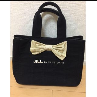 ジルバイジルスチュアート(JILL by JILLSTUART)のジルバイジルスチュアート★リボントートバッグ★A4可能(トートバッグ)