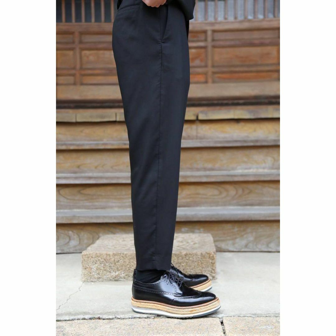 Graphpaper - Graphpaper Silk Wool Tapered Slacks 1の通販 by Graphpaper - Graphpaper Silk Wool Tapered Slacks 1の通販 by