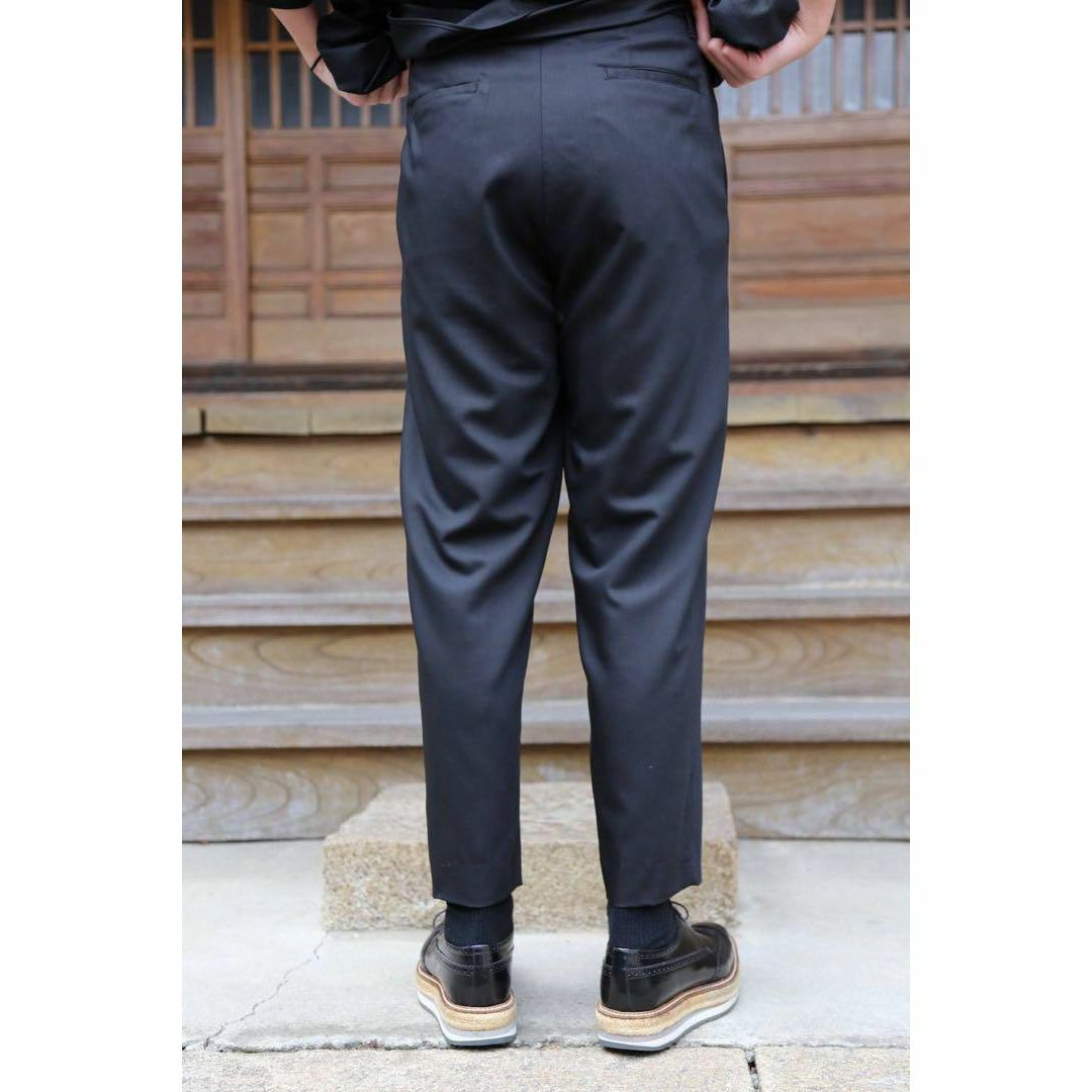 Graphpaper - Graphpaper Silk Wool Tapered Slacks 1の通販 by Graphpaper - Graphpaper Silk Wool Tapered Slacks 1の通販 by