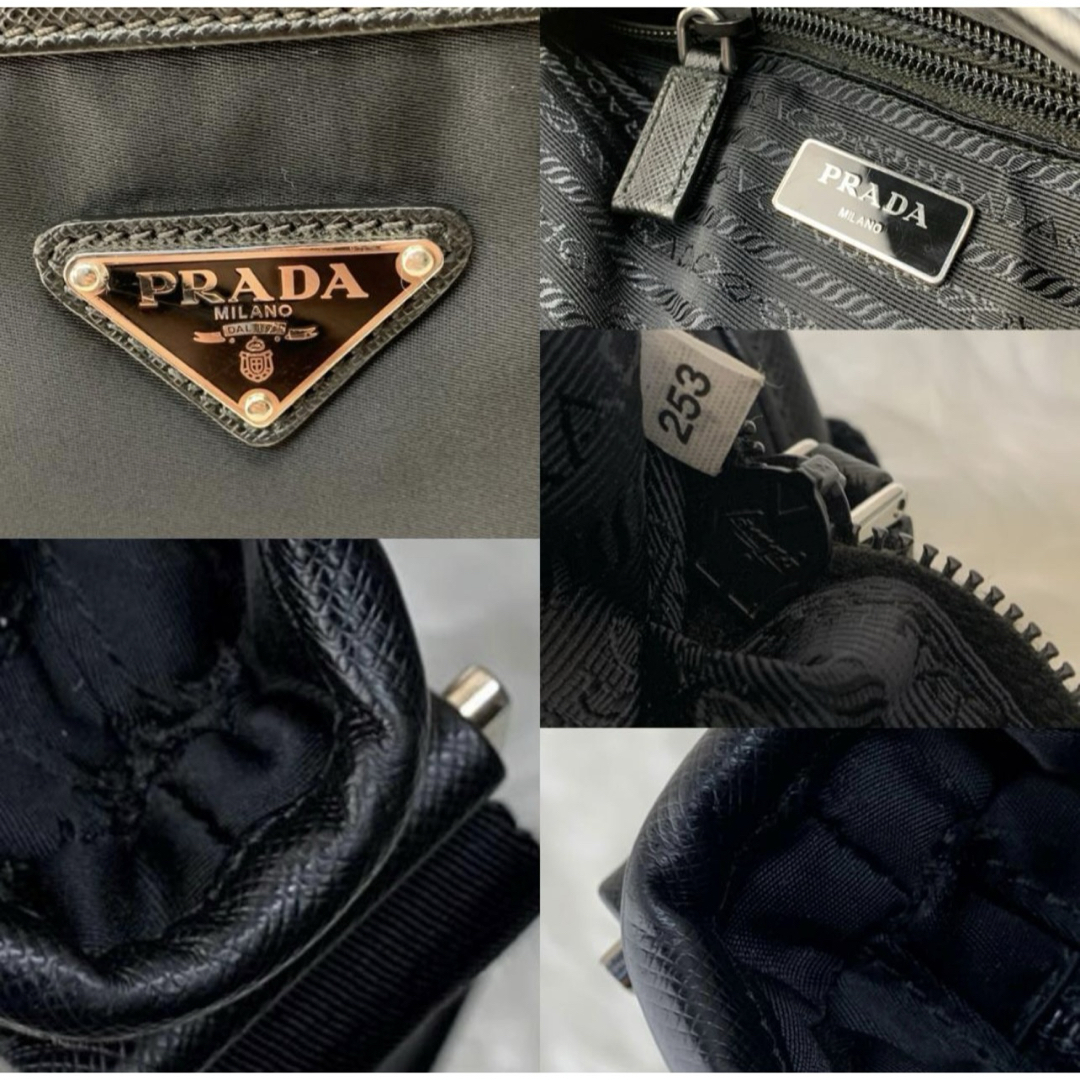 PRADA - PRADA プラダ VA0797 ロゴ ショルダーバック PRADA - PRADA プラダ VA0797 ロゴ ショルダーバック