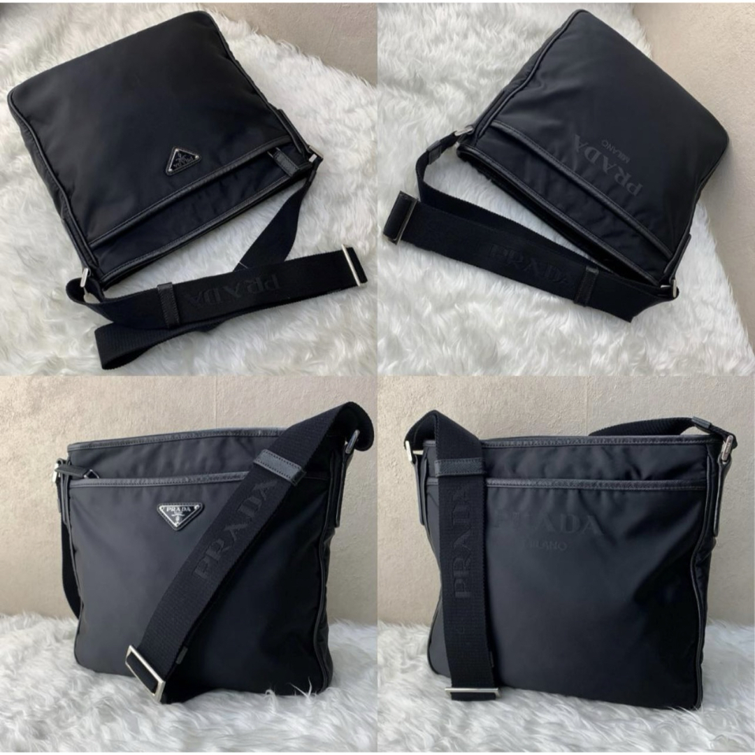 PRADA - PRADA プラダ VA0797 ロゴ ショルダーバック PRADA - PRADA プラダ VA0797 ロゴ ショルダーバック