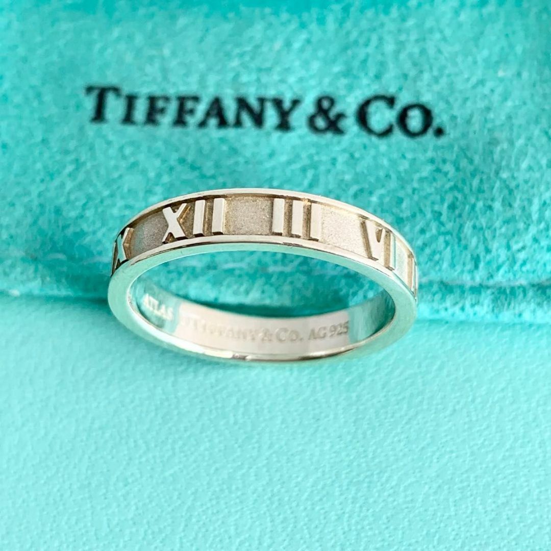 Tiffany & Co. - ティファニー アトラス リング 17号 メンズ Tiffany & Co. - ティファニー アトラス リング 17号 メンズ