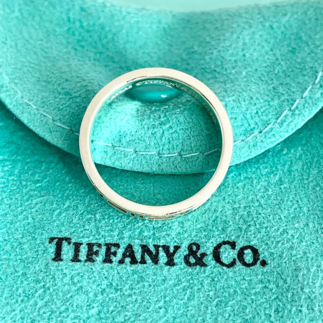 Tiffany & Co. - ティファニー アトラス リング 17号 メンズ Tiffany & Co. - ティファニー アトラス リング 17号 メンズ