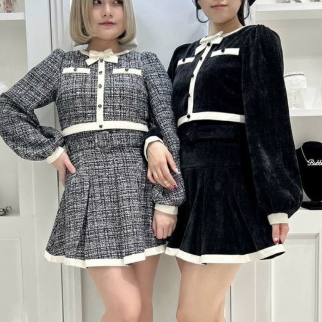 Bubbles - BUBBLES バブルス セットアップ ブラック 量産型の Bubbles - BUBBLES バブルス セットアップ ブラック 量産型の