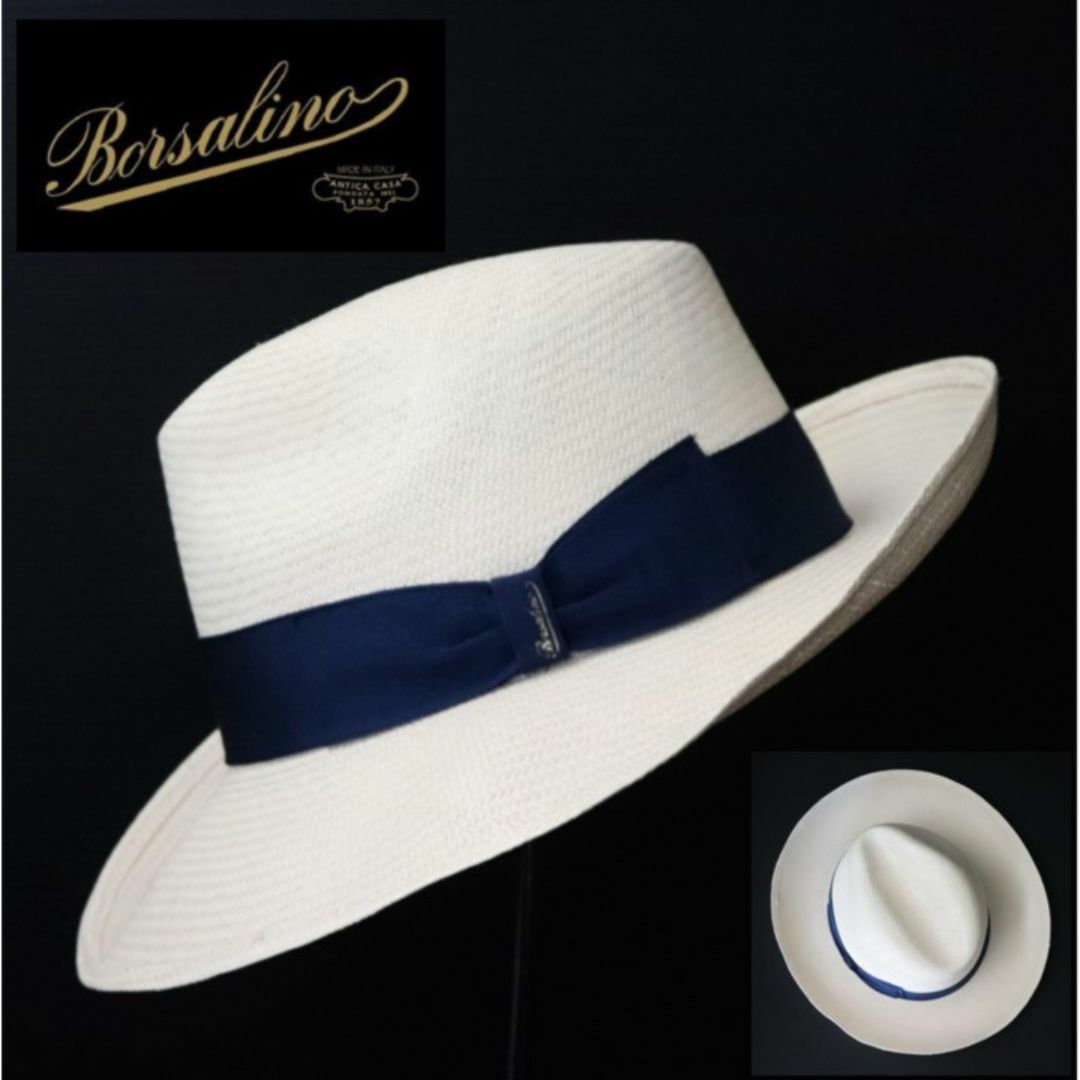 Borsalino - 60,500円新品タグ付き【ボルサリーノ】定番モデル Borsalino - 60,500円新品タグ付き【ボルサリーノ】定番モデル