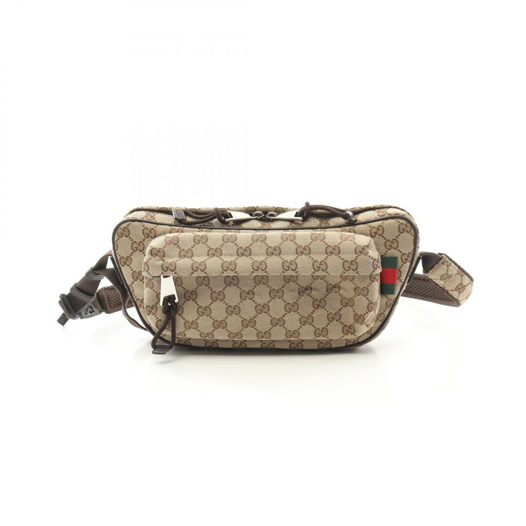 GUCCI - グッチ GGキャンバス スモール クロスボディバッグ GUCCI - グッチ GGキャンバス スモール クロスボディバッグ