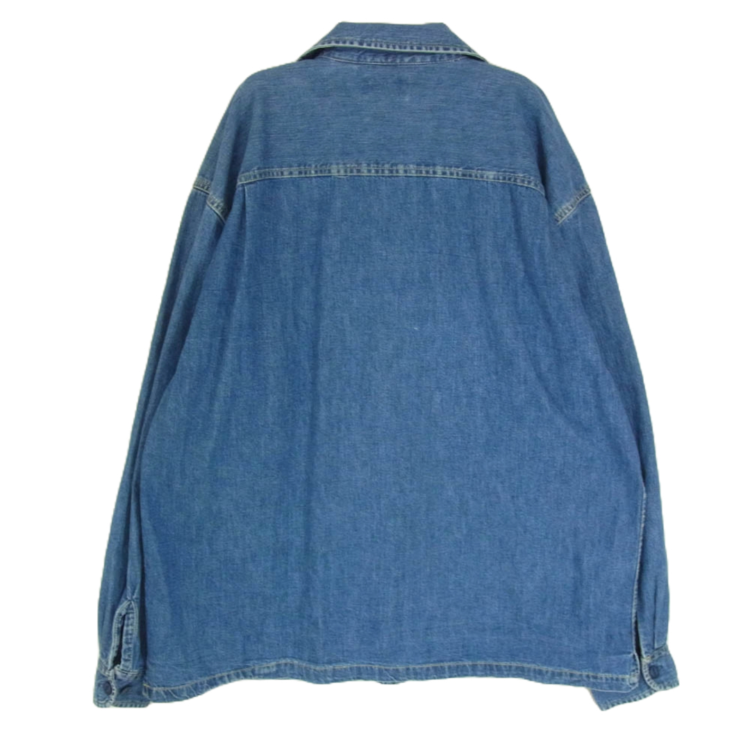 GAP - GAP ギャップ 90s GAP BLUE JEANS デニム シャツ GAP - GAP ギャップ 90s GAP BLUE JEANS デニム シャツ
