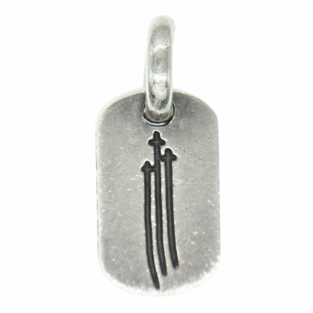 Chrome Hearts - CHROME HEARTS クロムハーツ（原本無） DT TNY RS3 RS3クロス タイニー ドッグタグ ペンダントトップ シルバー系【中古】