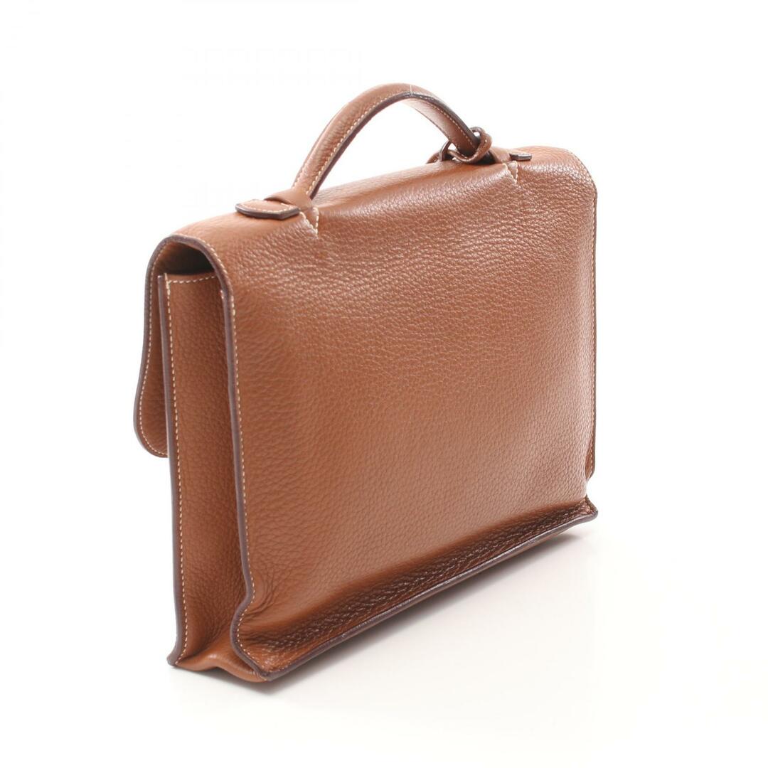 HERMES - エルメス サックアデペッシュ27 ゴールド ビジネス HERMES - エルメス サックアデペッシュ27 ゴールド ビジネス
