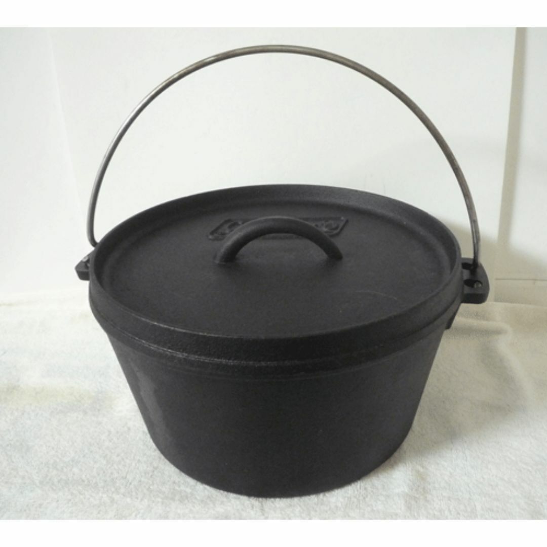 Coleman - 良品 コールマン Coleman 鋳鉄 ダッチオーブン 10 Coleman - 良品 コールマン Coleman 鋳鉄 ダッチオーブン 10