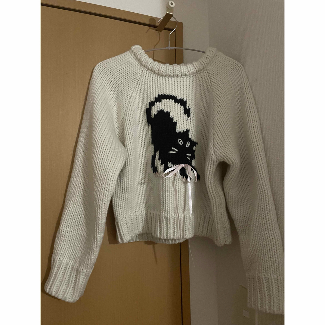 épine - é animal knit cat(猫)の通販 by もも's shop|エピヌ épine - é animal knit cat(猫)の通販 by もも's shop|エピヌ