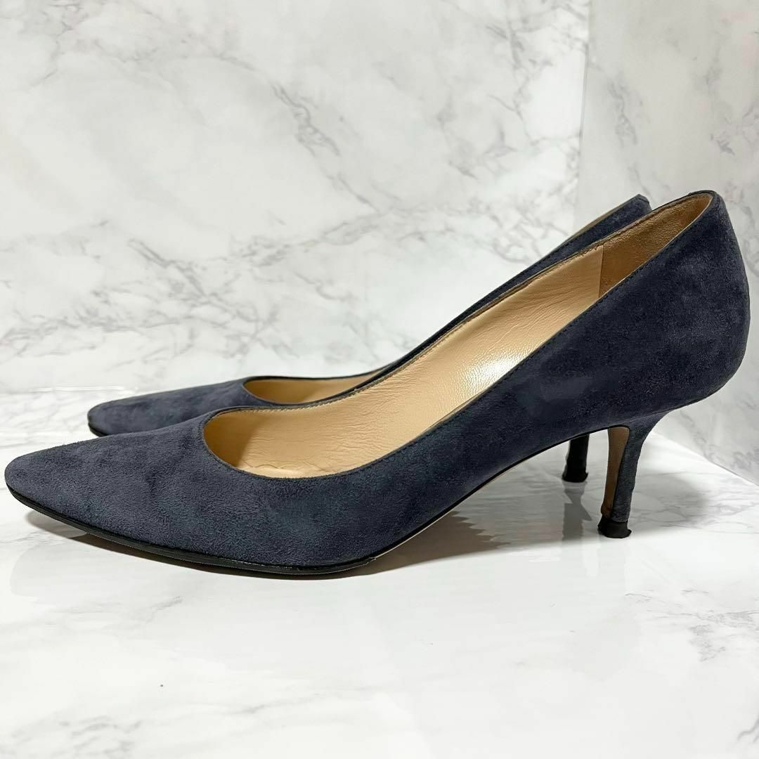 PELLICO - 美品 PELLICO パンプス 23.5~24cm ネイビー 人気 006 PELLICO - 美品 PELLICO パンプス 23.5~24cm ネイビー 人気 006