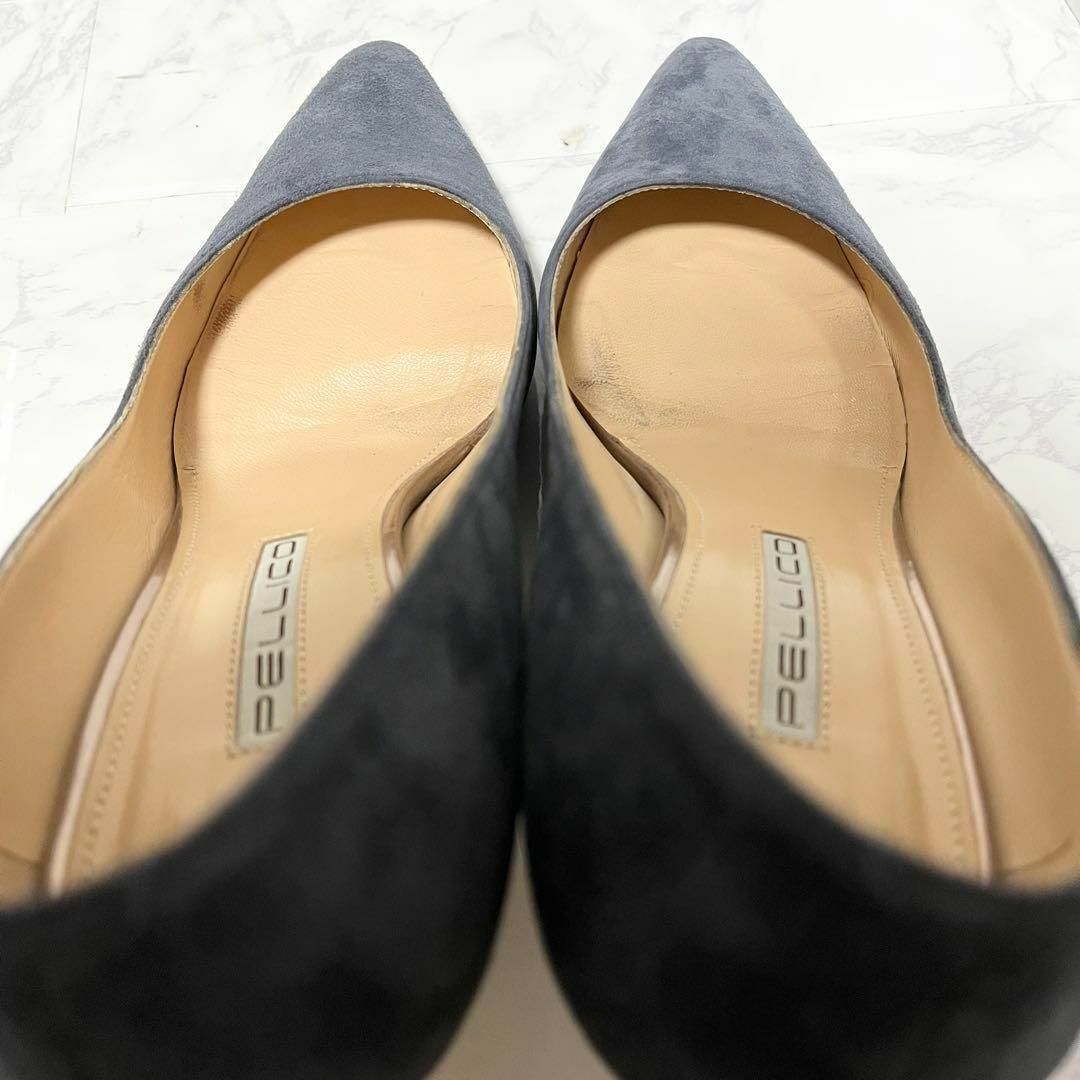 PELLICO - 美品 PELLICO パンプス 23.5~24cm ネイビー 人気 006 PELLICO - 美品 PELLICO パンプス 23.5~24cm ネイビー 人気 006