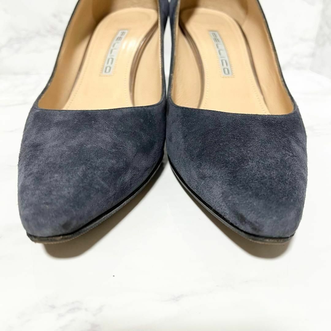 PELLICO - 美品 PELLICO パンプス 23.5~24cm ネイビー 人気 006 PELLICO - 美品 PELLICO パンプス 23.5~24cm ネイビー 人気 006