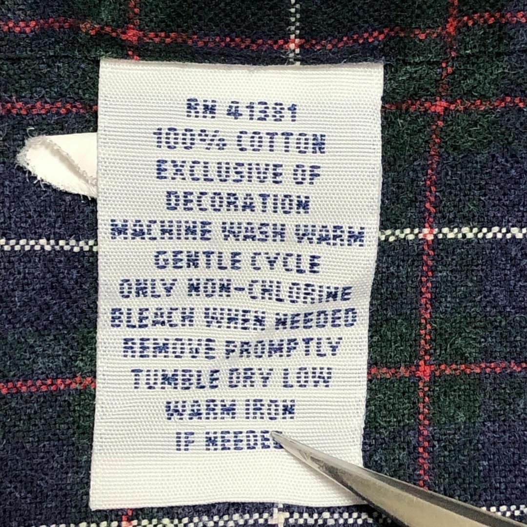 Ralph Lauren - ラルフローレン BD長袖シャツ 紺赤 チェック柄 Ralph Lauren - ラルフローレン BD長袖シャツ 紺赤 チェック柄