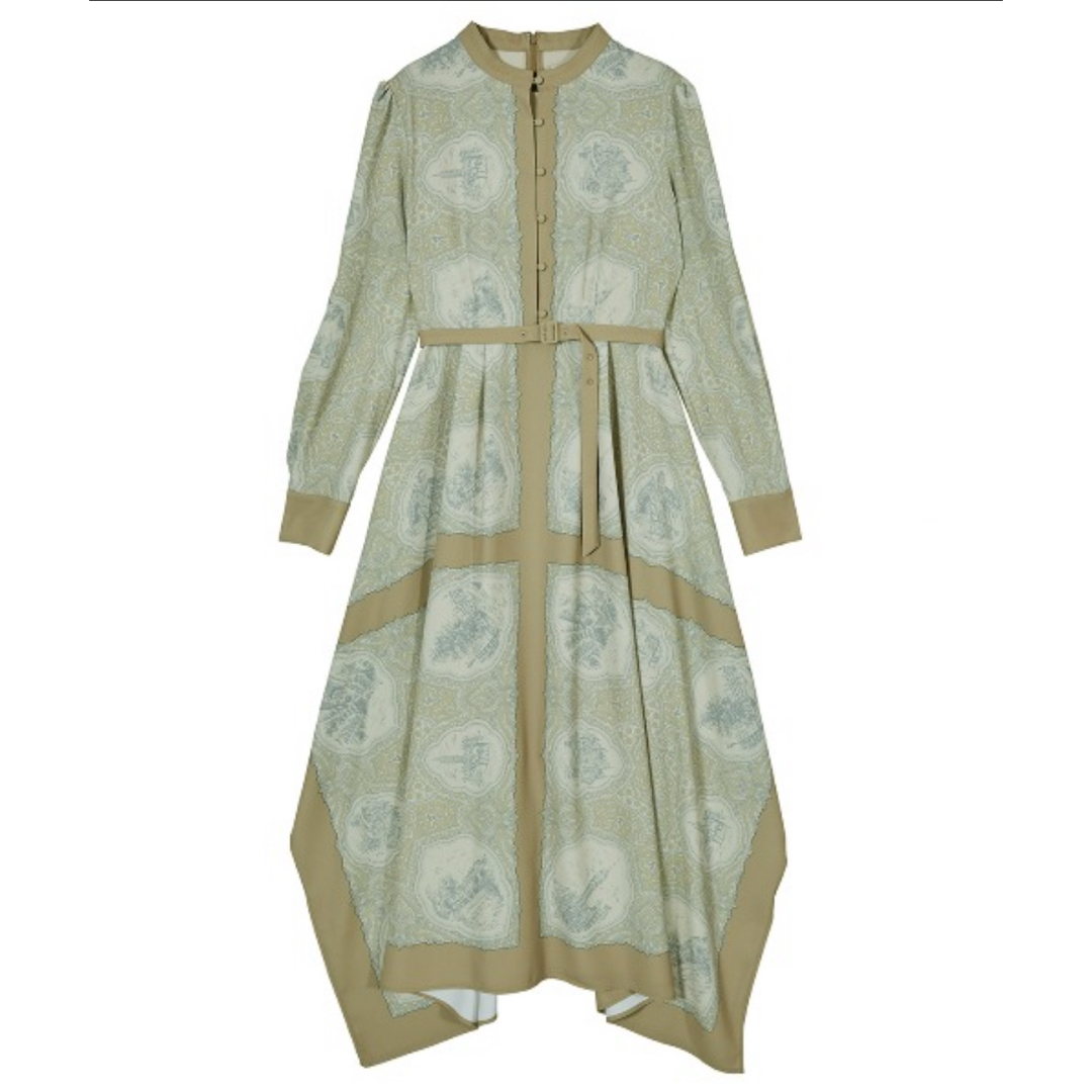 Ameri VINTAGE - 新品未使用 Ameri ♡ LANDSCAPE SCARF DRESS Ameri VINTAGE - 新品未使用 Ameri ♡ LANDSCAPE SCARF DRESS