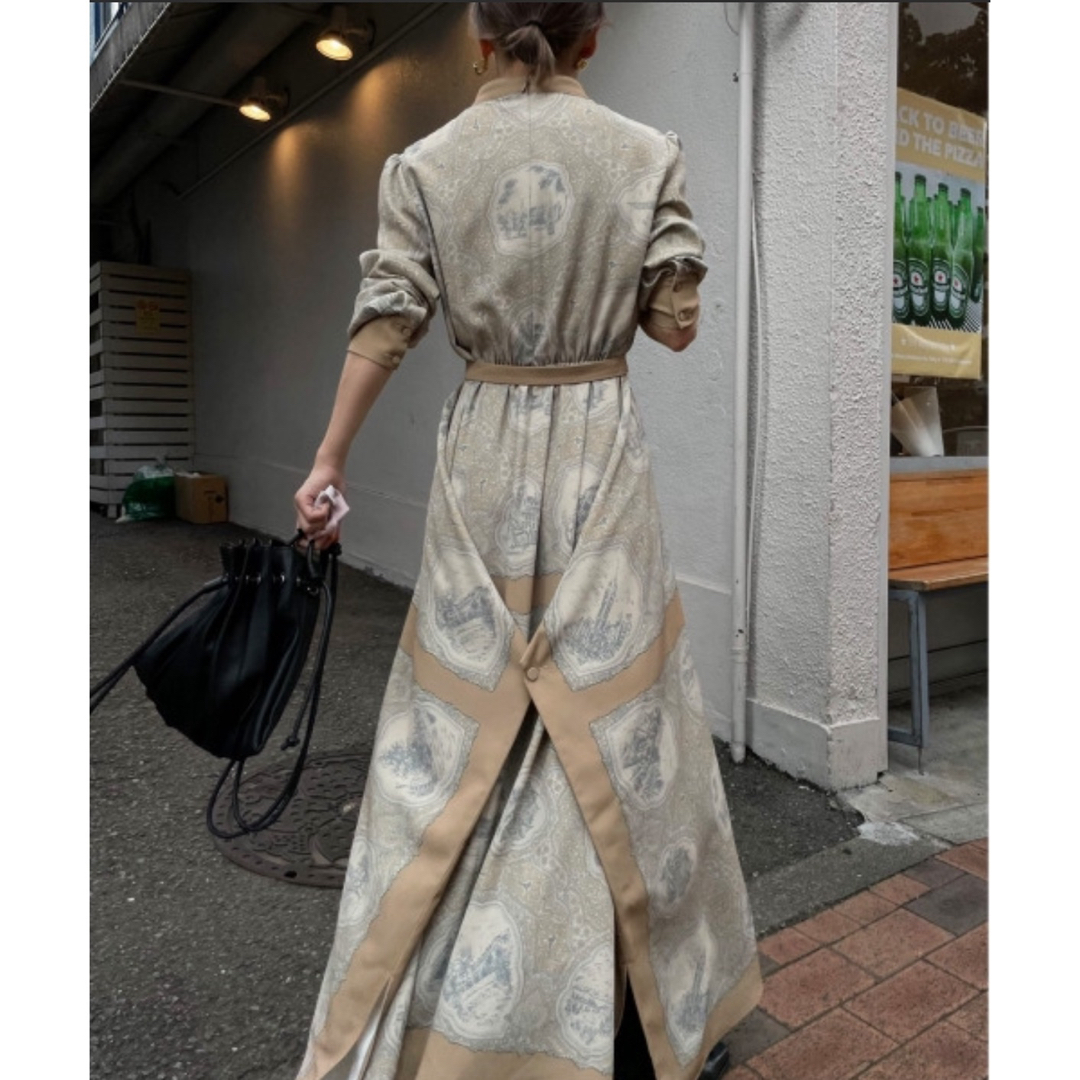 Ameri VINTAGE - 新品未使用 Ameri ♡ LANDSCAPE SCARF DRESS Ameri VINTAGE - 新品未使用 Ameri ♡ LANDSCAPE SCARF DRESS