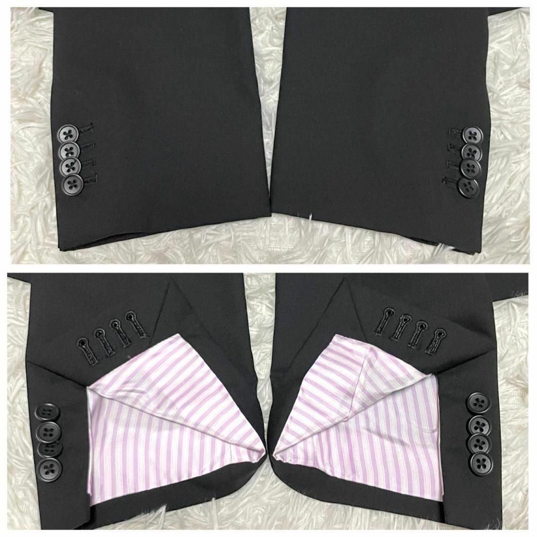 Mr.Junko - Mr.JUNKO ブラックスーツ セットアップ 92A5 冠婚 Mr.Junko - Mr.JUNKO ブラックスーツ セットアップ 92A5 冠婚