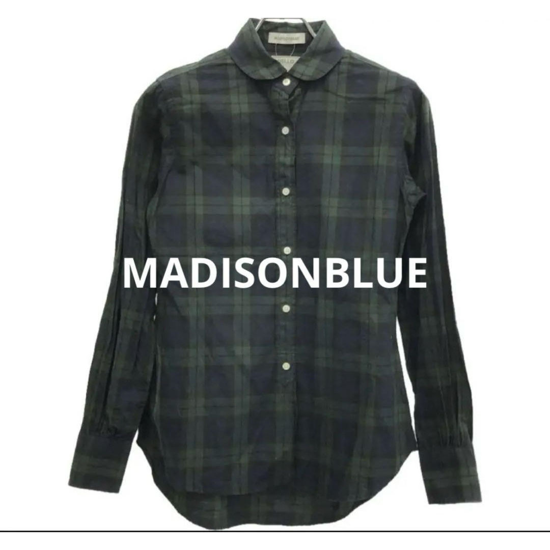 MADISONBLUE - MADISONBLUE マディソンブルー ラウンドカラー MADISONBLUE - MADISONBLUE マディソンブルー ラウンドカラー