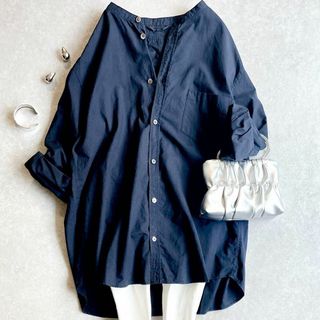 ARTS&SCIENCE - 美品✳︎アーツ&サイエンス コットン ノーカラー ARTS&SCIENCE - 美品✳︎アーツ&サイエンス コットン ノーカラー