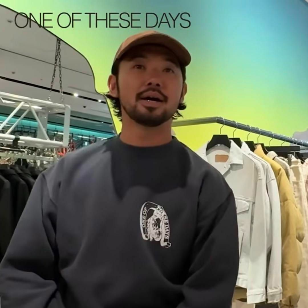新品 OVY 大藤 着用 one off these days スウェット 新品 OVY 大藤 着用 one off these days スウェット