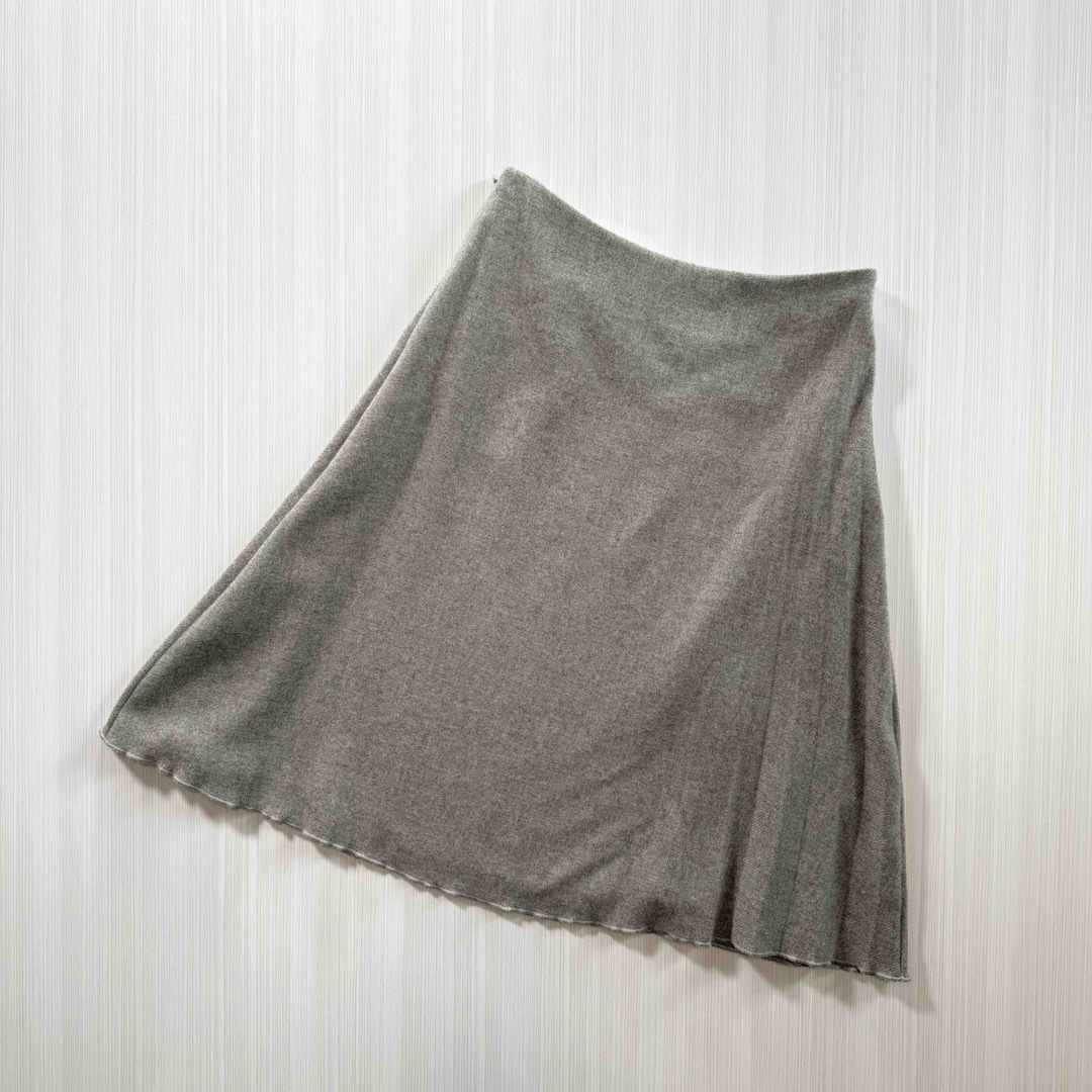 Loro Piana - P58☆極上カシミヤ ミディア丈 スカート Loro Piana - P58☆極上カシミヤ ミディア丈 スカート