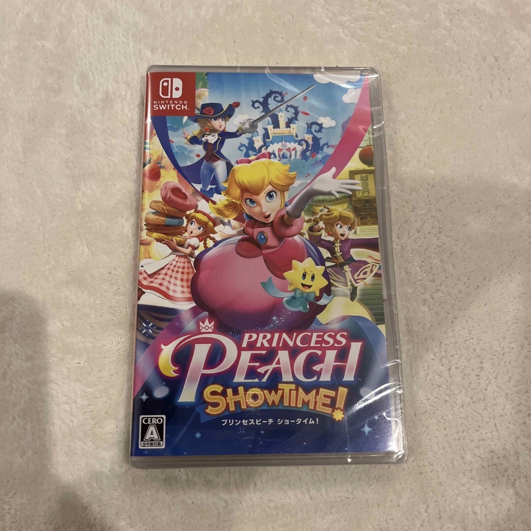 任天堂(ニンテンドウ)のプリンセスピーチ Showtime! Nintendo Switch エンタメ/ホビーのゲームソフト/ゲーム機本体(家庭用ゲームソフト)の商品写真
