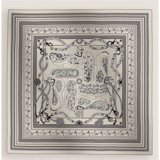 HERMES - エルメス スカーフ カレ140 カレジェアン 楽園の HERMES - エルメス スカーフ カレ140 カレジェアン 楽園の