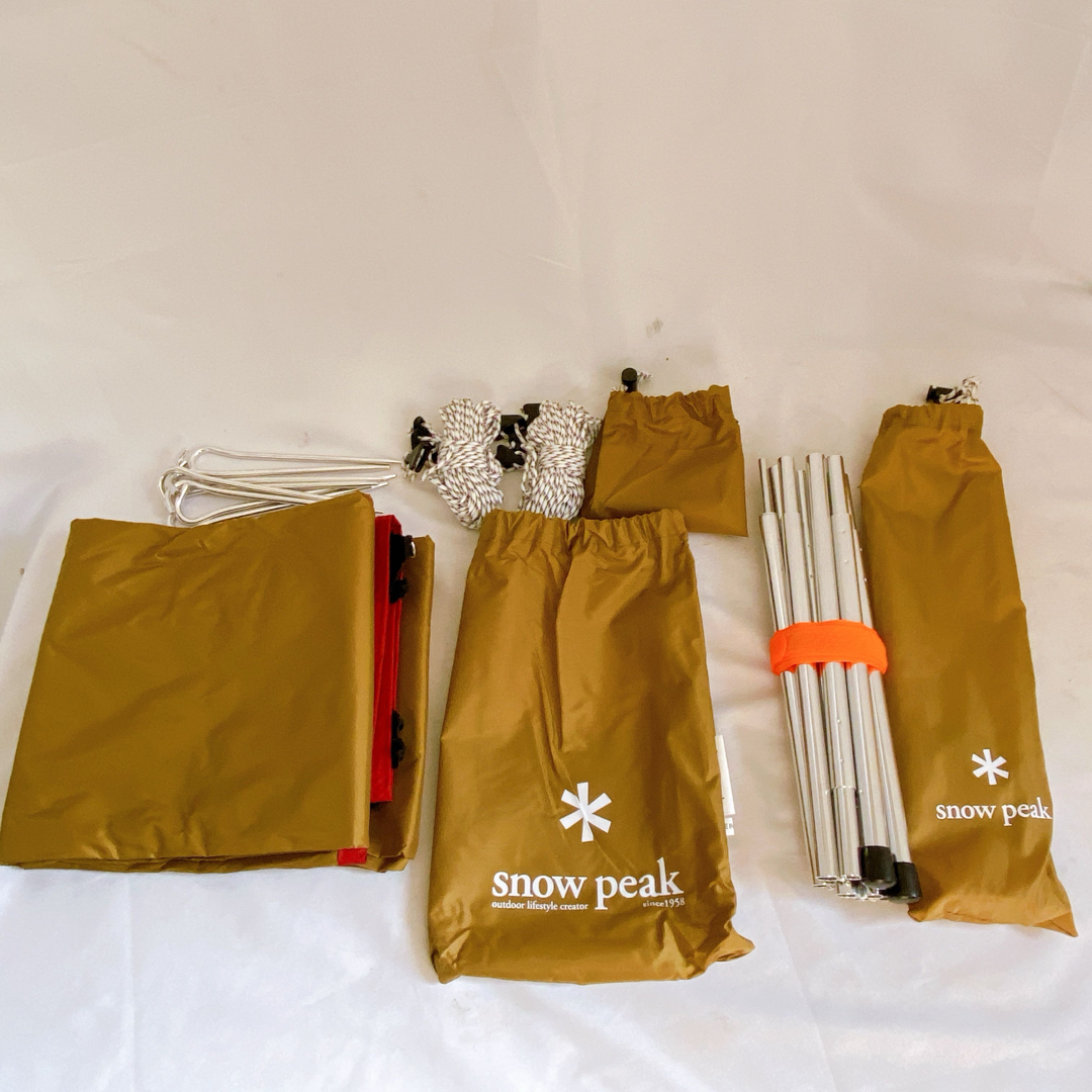 Snow Peak - 美品 snowpeak ライトタープ ポンタ シールド STP Snow Peak - 美品 snowpeak ライトタープ ポンタ シールド STP