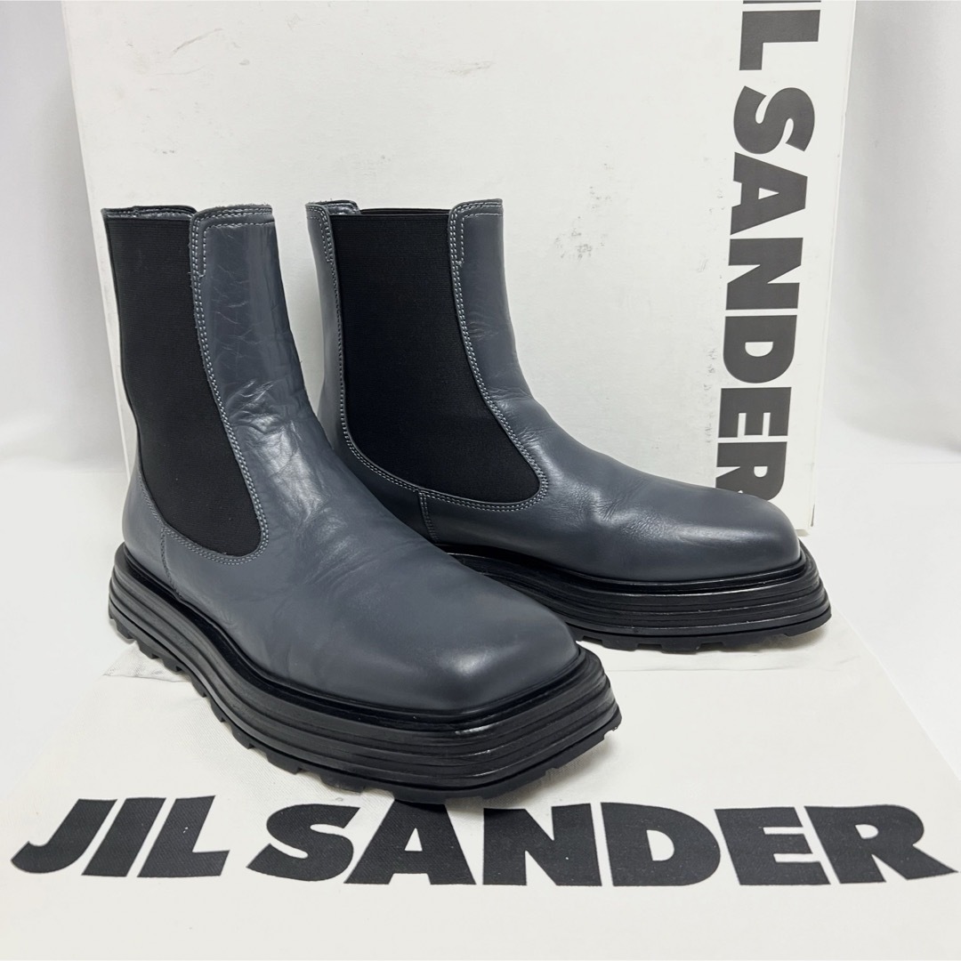 JIL SANDER - 28cm 新品 JIL SANDER ジルサンダー レザー JIL SANDER - 28cm 新品 JIL SANDER ジルサンダー レザー