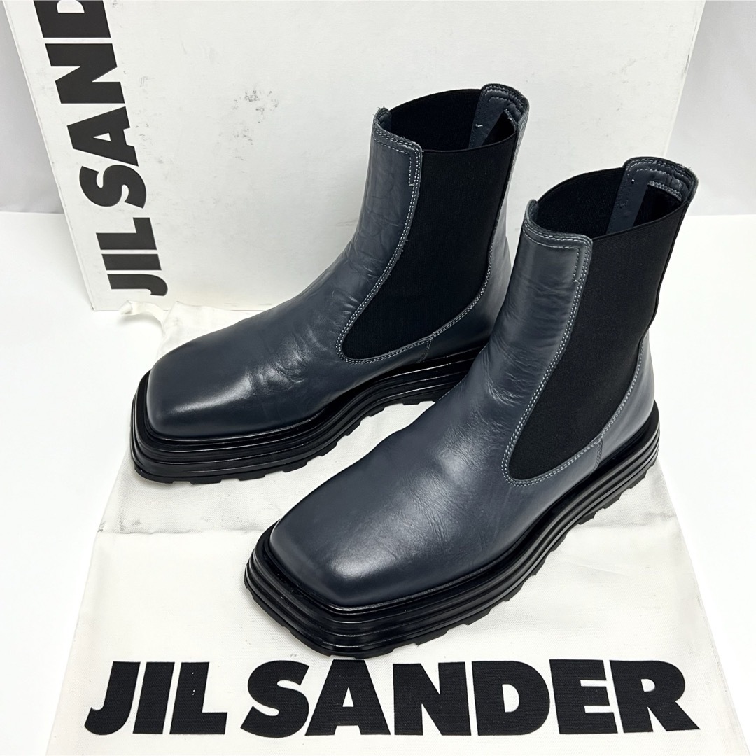 JIL SANDER - 28cm 新品 JIL SANDER ジルサンダー レザー JIL SANDER - 28cm 新品 JIL SANDER ジルサンダー レザー