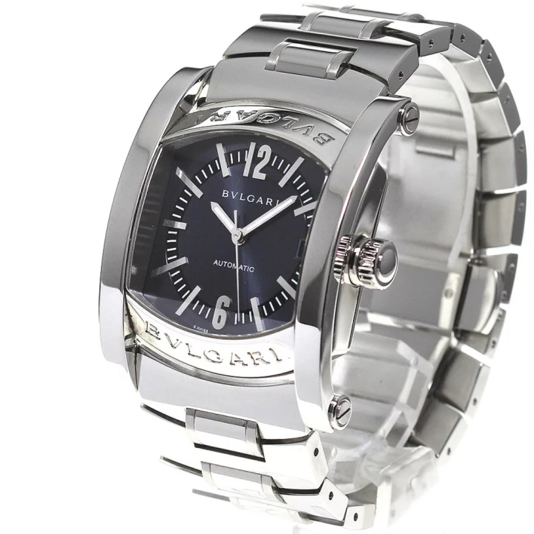 BVLGARI - 美品 ブルガリアショーマ AA44S オートマ ネイビー BVLGARI - 美品 ブルガリアショーマ AA44S オートマ ネイビー