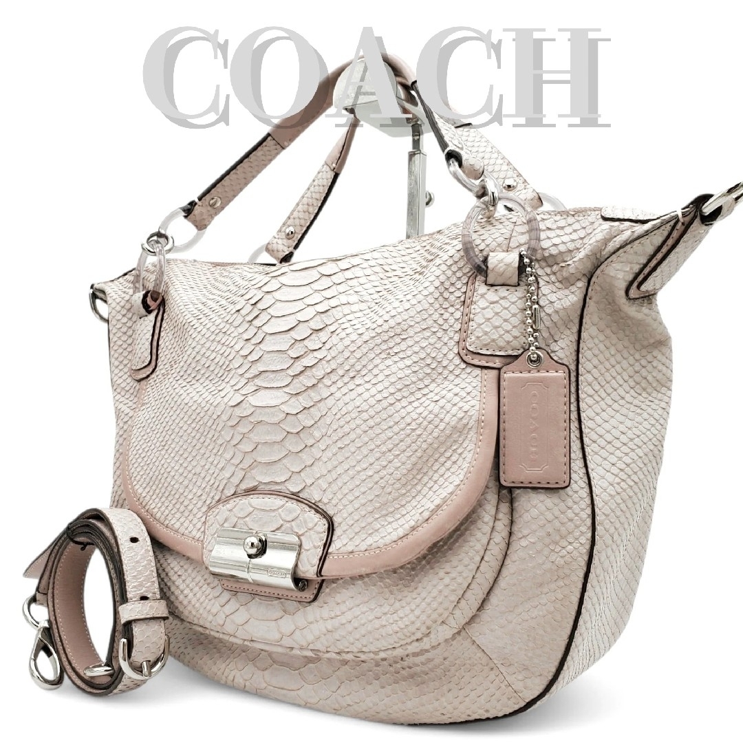 COACH - COACH ホーボー トートバッグ 2way ショルダー COACH - COACH ホーボー トートバッグ 2way ショルダー