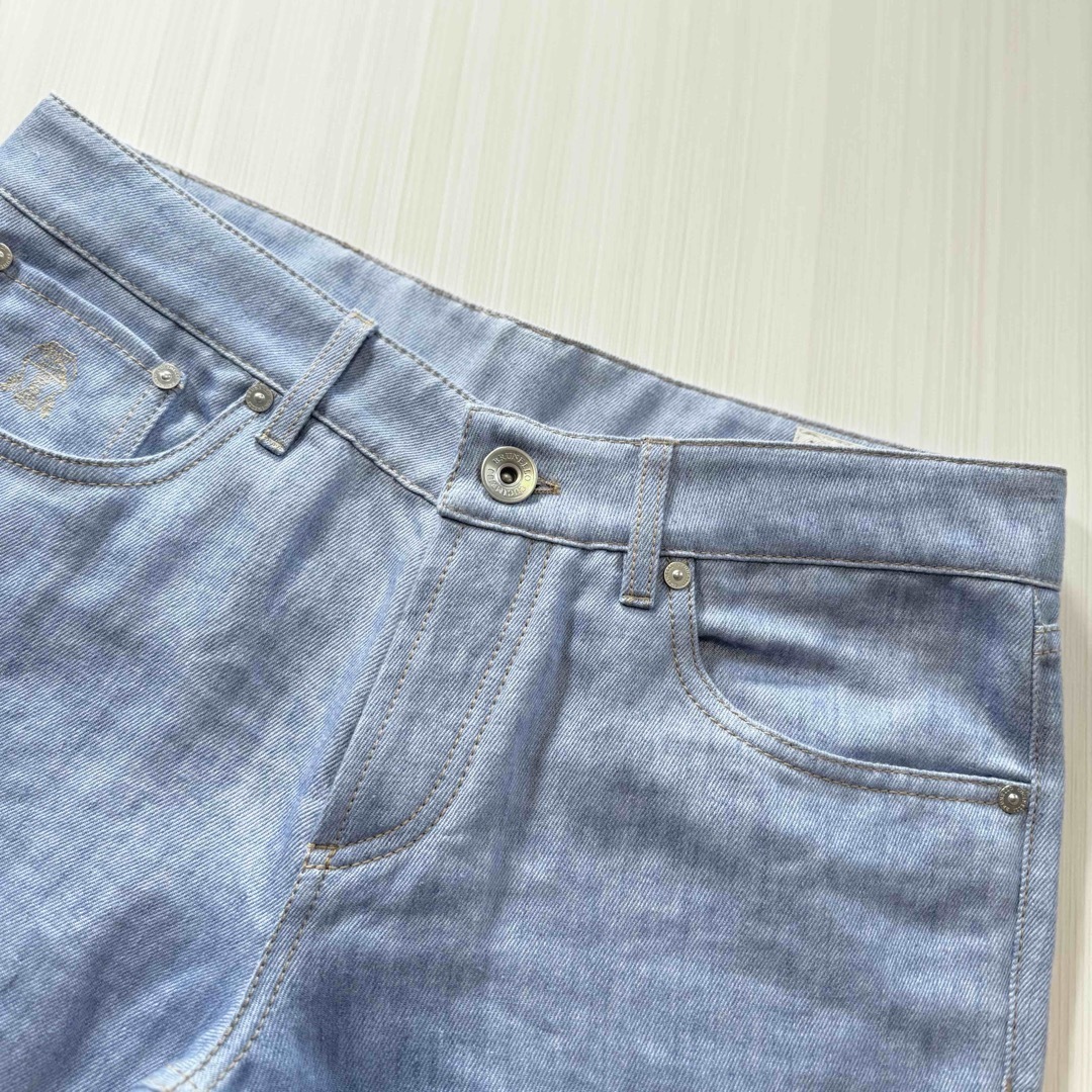 BRUNELLO CUCINELLI - P44☆美品☆21SS☆極上リネン 5ポケット BRUNELLO CUCINELLI - P44☆美品☆21SS☆極上リネン 5ポケット