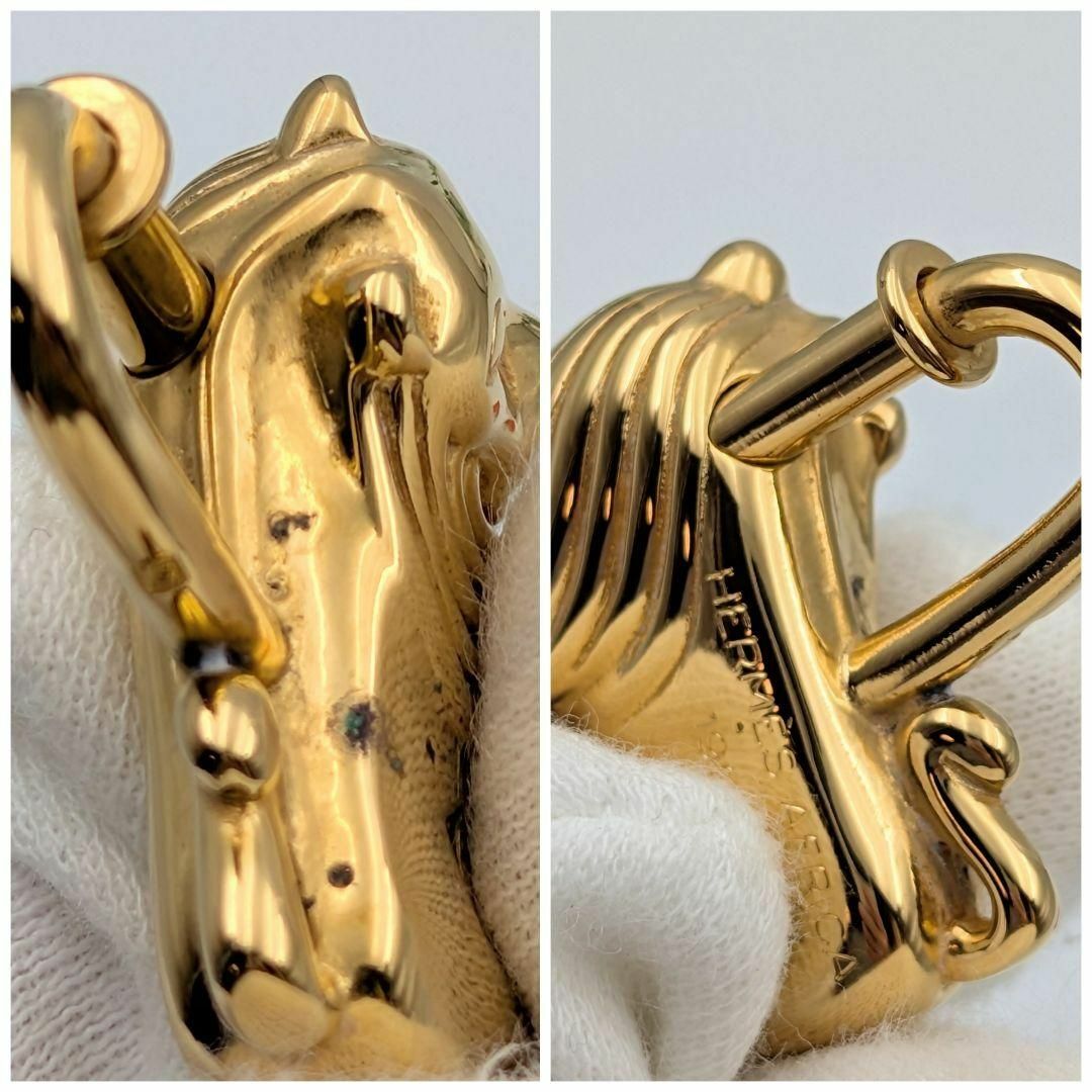 HERMES - エルメス ライオン カデナ チャーム ゴールド 1997年 HERMES - エルメス ライオン カデナ チャーム ゴールド 1997年