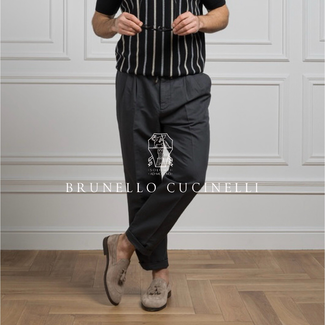 BRUNELLO CUCINELLI - P69☆美品☆24SS☆極上リネン&コットン BRUNELLO CUCINELLI - P69☆美品☆24SS☆極上リネン&コットン
