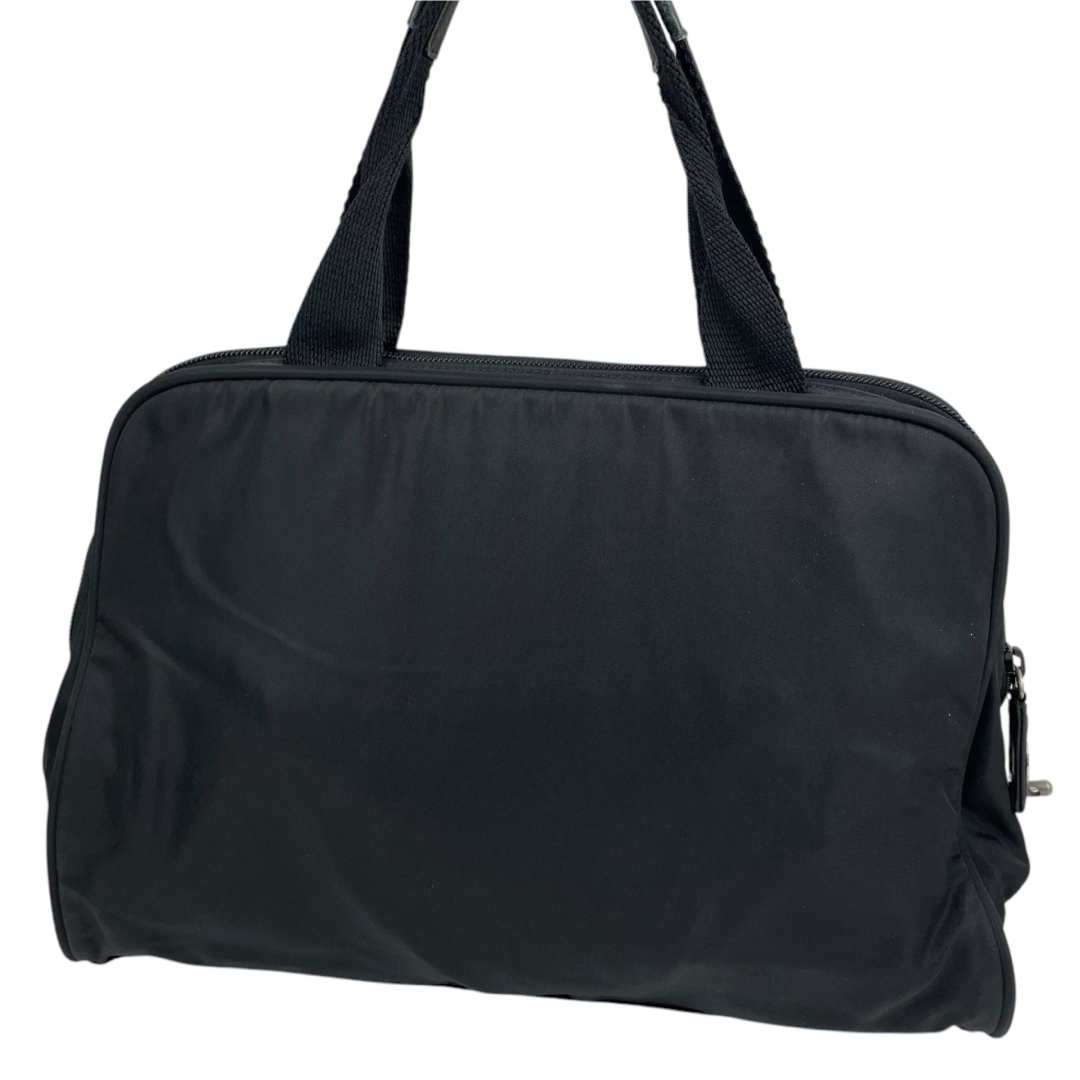 PRADA - ✨良品 PRADA プラダ トートバッグ ブラック ナイロン PRADA - ✨良品 PRADA プラダ トートバッグ ブラック ナイロン