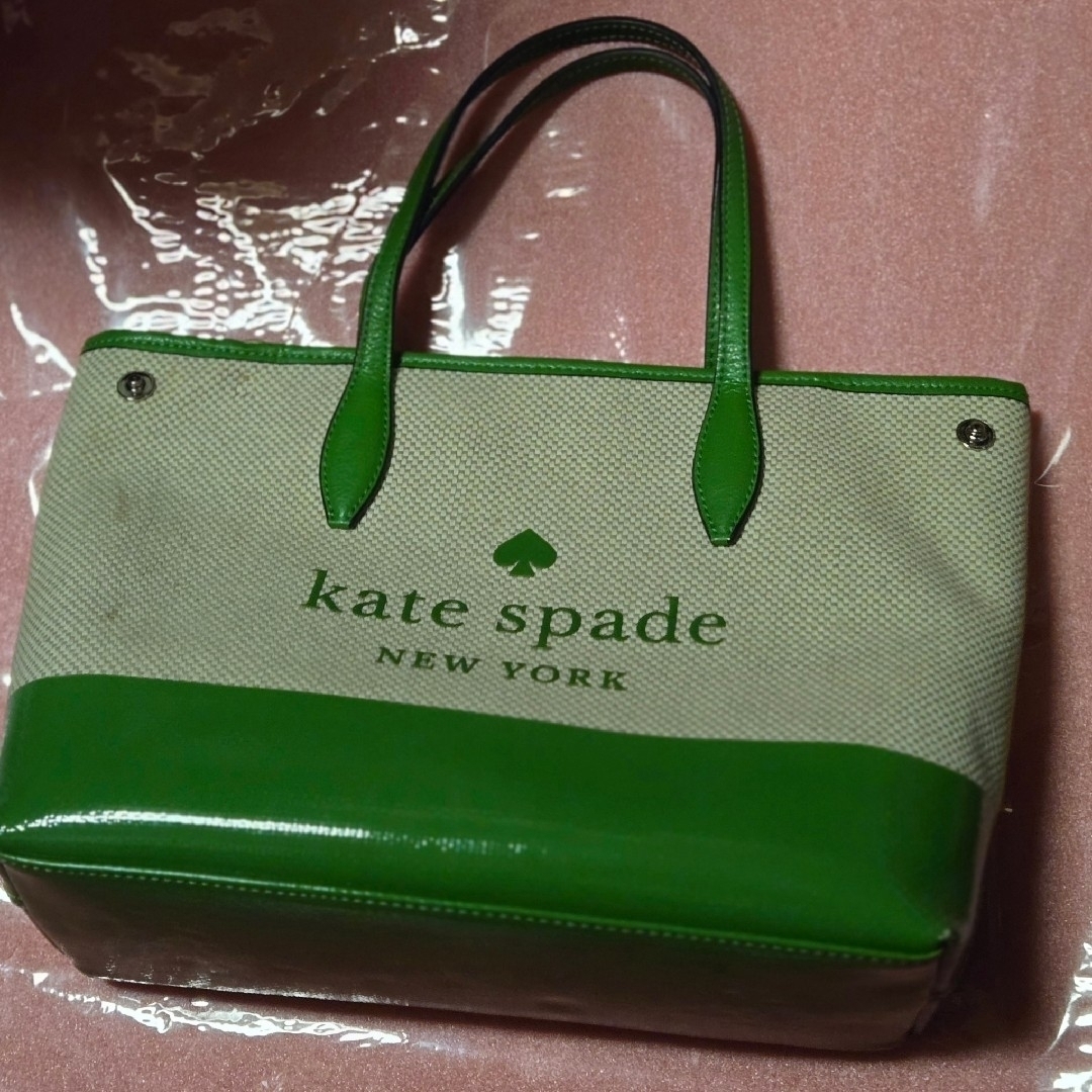 kate spade NEW YORK - 【ジャンク品】kate spade グリーン kate spade NEW YORK - 【ジャンク品】kate spade グリーン