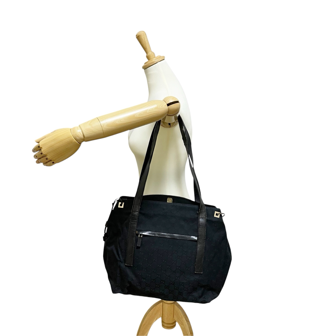 GUCCI - ✨良品 GUCCI グッチ トートバッグ GGキャンバス GUCCI - ✨良品 GUCCI グッチ トートバッグ GGキャンバス