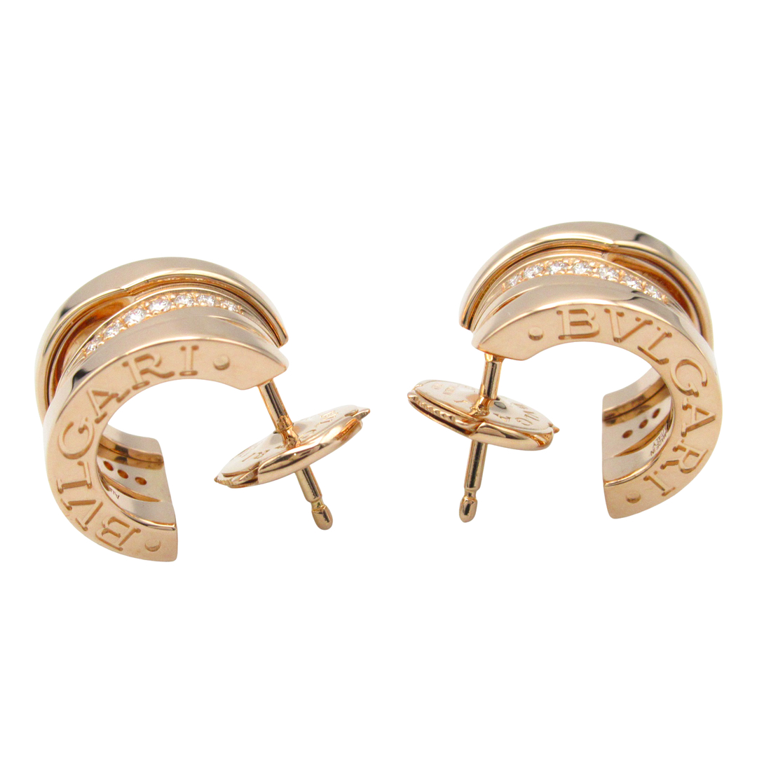 BVLGARI - ブルガリ B-zero1 ピアス デザインレジェンド ダイヤ BVLGARI - ブルガリ B-zero1 ピアス デザインレジェンド ダイヤ