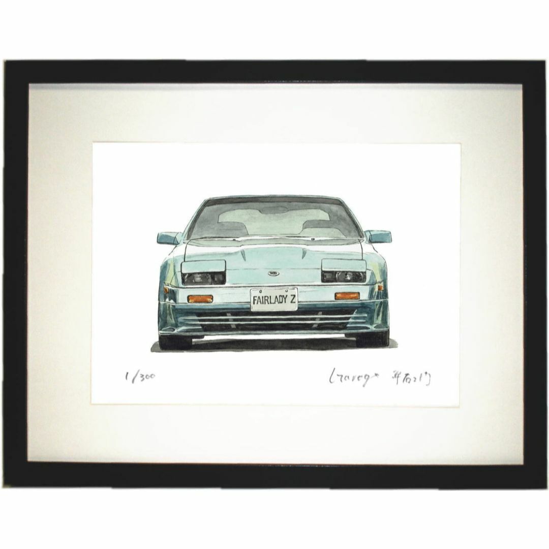 日産 - NC-771 300ZX Z31限定版画サイン額装作家平右ヱ門の通販 日産 - NC-771 300ZX Z31限定版画サイン額装作家平右ヱ門の通販