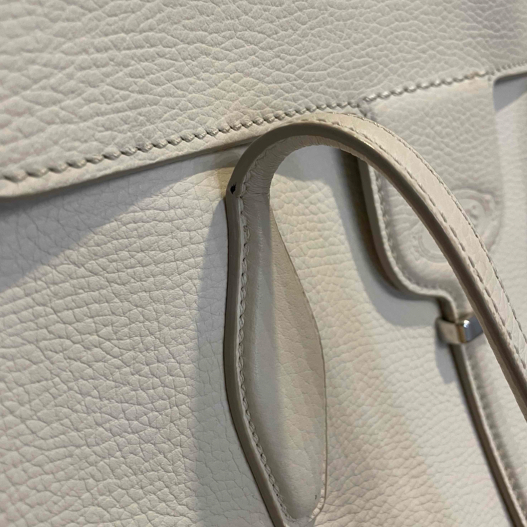 TOD'S - TOD'S トッズ JOY ジョイ アイボリー 白 トートバッグの TOD'S - TOD'S トッズ JOY ジョイ アイボリー 白 トートバッグの