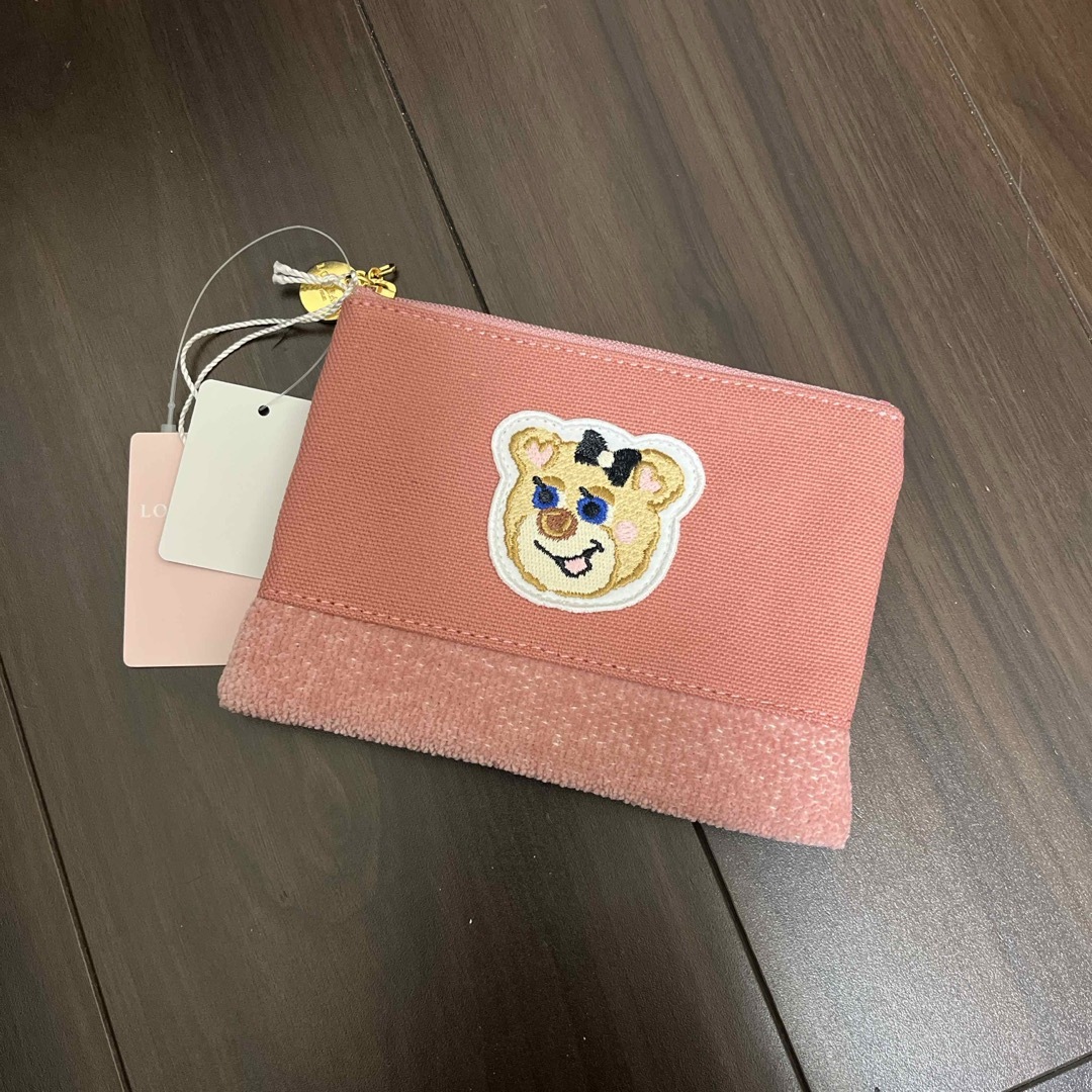 FEILER - フェイラー🌟オールドテディガール ワッペンポーチ FEILER - フェイラー🌟オールドテディガール ワッペンポーチ