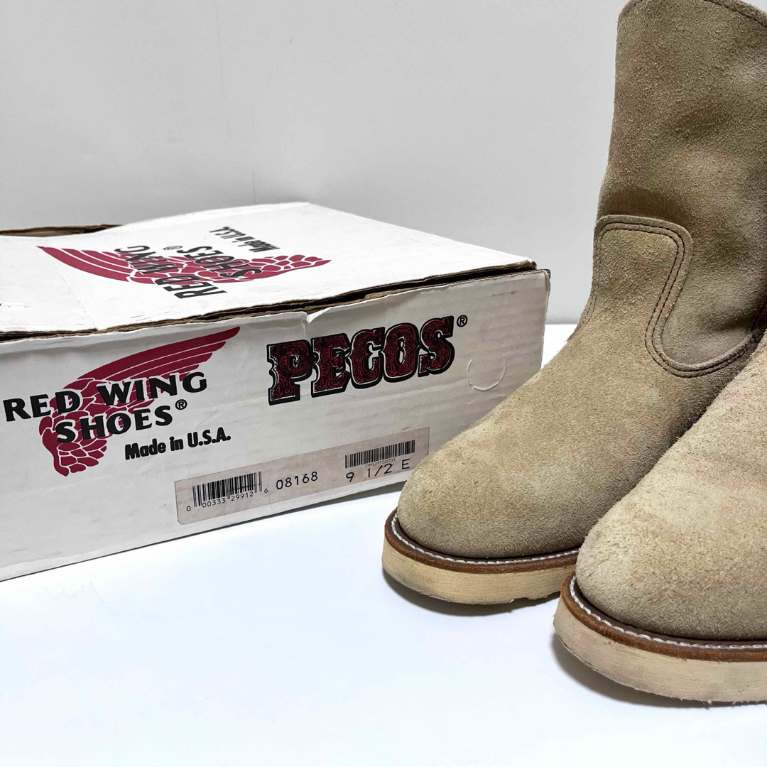 REDWING - 【極上品】90s レッドウィング ペコスブーツ 8168 REDWING - 【極上品】90s レッドウィング ペコスブーツ 8168
